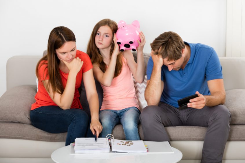 family with financial struggles should consider filing bankruptcy